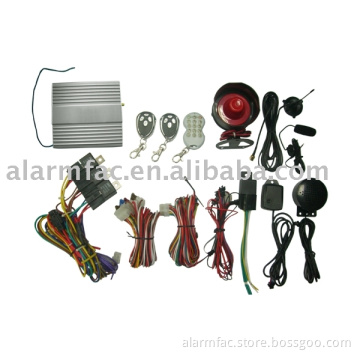 Multi-Frequency GSM Car Alarm System